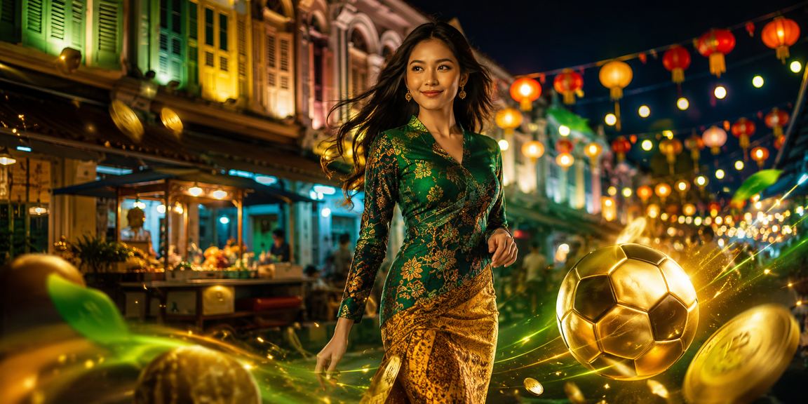 Suasana hiburan kasino bergaya batik Pulau Pinang menggambarkan pengalaman bermain di platform lk12